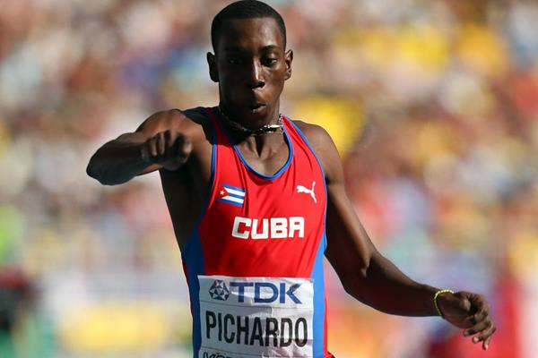 Cuba's Pedro Pablo Pichardo in the triple jump final (Getty Images)
