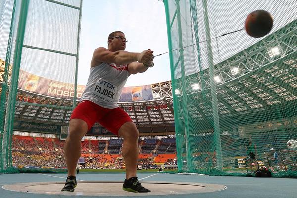 Poland's Pawel Fajdek at the 2013 IAAF World Championships (Getty Images)