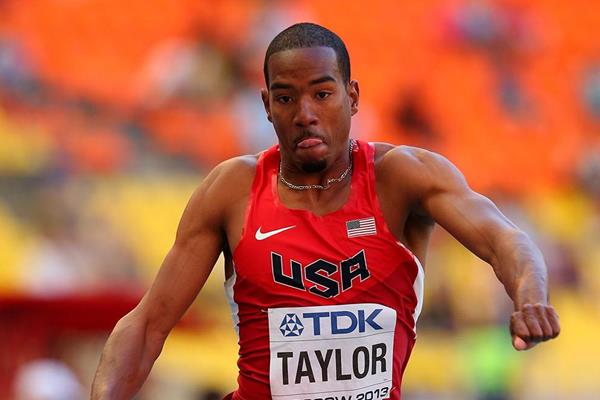 Christian Taylor in the mens Triple Jump at the IAAF World Championships Moscow 2013 (Getty Images)