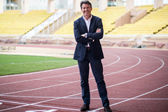 IAAF President Seb Coe in Monaco (IAAF)