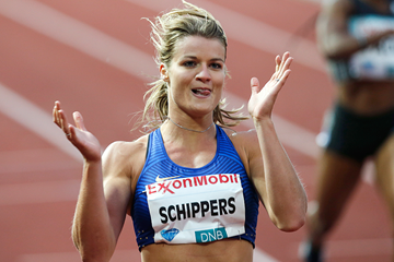 Dafne Schippers in action at the IAAF Diamond League meeting in Oslo (AFP / Getty Images)