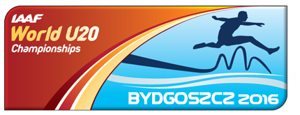 IAAF World U20 Championships Bydgoszcz 2016 logo ()