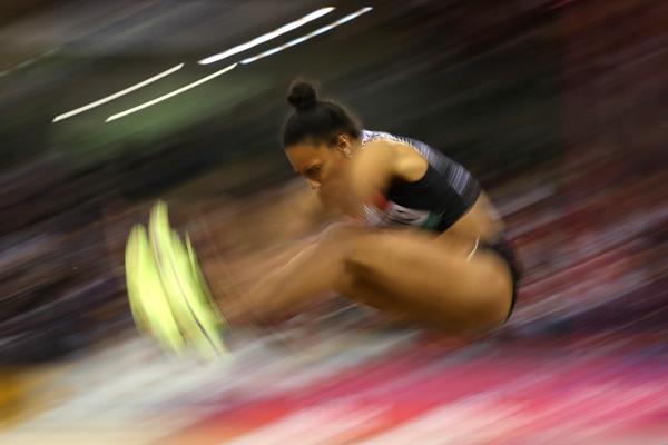Italian long jumper Larissa Iapichino (Getty Images)