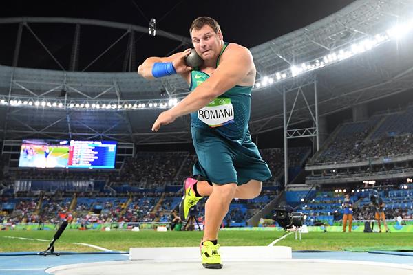 Darlan Romani at the 2016 Olympic Games in Rio (AFP/Getty Images)