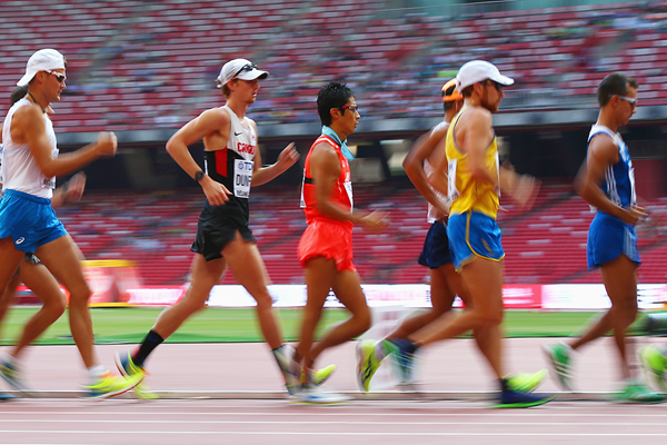 The men's 50km race walk at the IAAF World Championships (Getty Images)