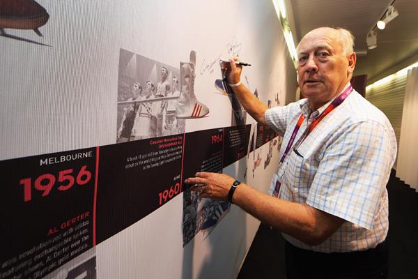 Willi Holdorf at the 2012 Olympic Games in London (Getty Images)
