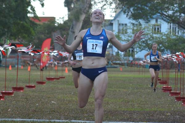 Breanna Sieracki takes the 2018 NACAC cross country title (Andre Jasper)