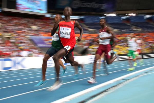 Ronald Musagala in the 800m at the 2013 IAAF World Championships (AFP / Getty Images)