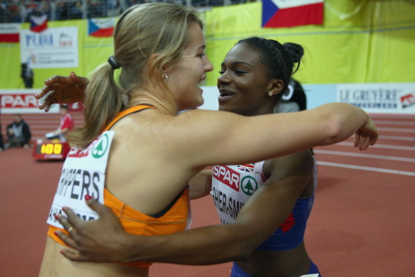 Dafne Schippers and Dina Asher-Smith ()