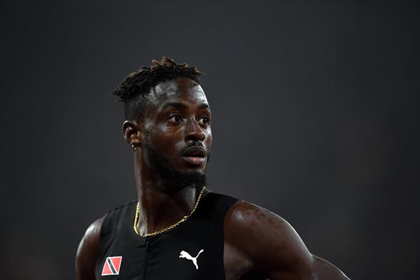 Jereem Richards of Trinidad and Tobago at the IAAF World Championships London 2017 (Getty)