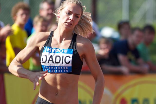 Austrian heptathlete Ivona Dadic in action at the Hypo-Meeting in Gotzis (Gunter Kram)