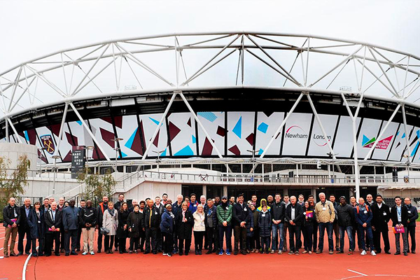 The team leaders’ visit ahead of the IAAF World Championships London 2017 (LOC / Mark Shearman)