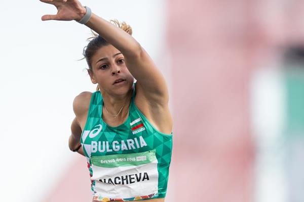Aleksandra Nacheva in Buenos Aires (Lukas Schulze for OIS/IOC)