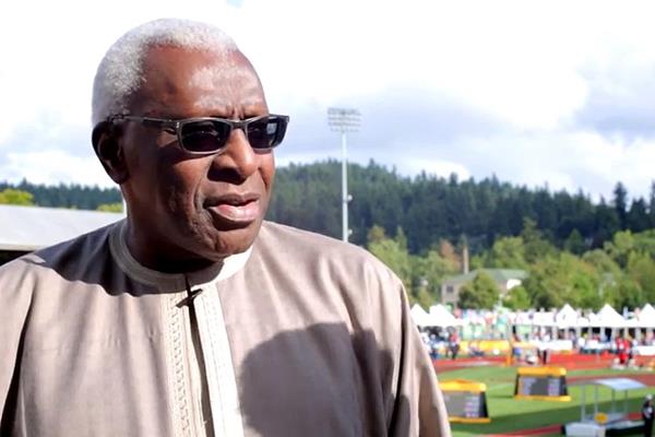 Lamine Diack on IAAF Inside Athletics (IAAF)