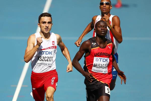 Ronald Musagala in action at the IAAF World Championships (Getty Images)