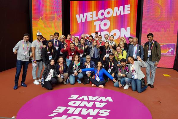 Participants in the Observer Programme at the IAAF World Championships London 2017 (IAAF)