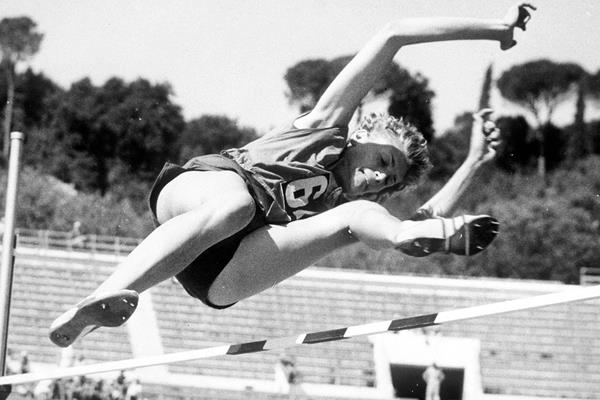 Iolanda Balas in action at the 1960 Olympic Games (Getty Images)