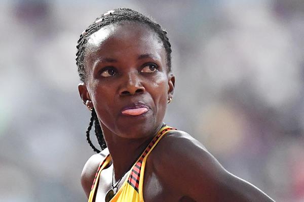 Ugandan middle distance star Winnie Nanyondo at the 2019 World Championships (Getty Images)