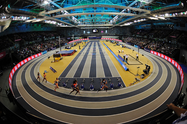 The IAAF World Indoor Tour meeting in Glasgow (AFP / Getty Images)