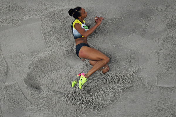 Malaika Mihambo competes in the long jump at the Rio 2016 Olympics (Getty Images)