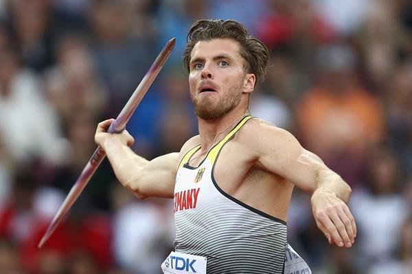 Rico Freimuth in the decathlon javelin at the IAAF World Championships London 2017 (Getty Images)