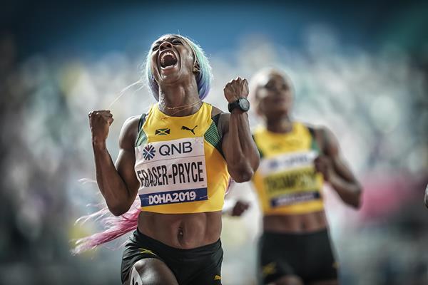 Shelly-Ann Fraser-Pryce (Felix Sanchez Arrazola)