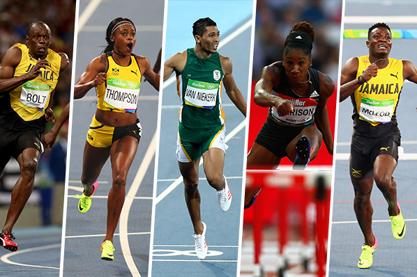 2016 World Athlete of the Year longlist nominees - sprints and hurdles (Getty Images)