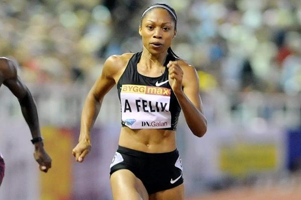 Allyson Felix takes another Diamond League victory, this time in Stockholm (Deca Text&Bild)