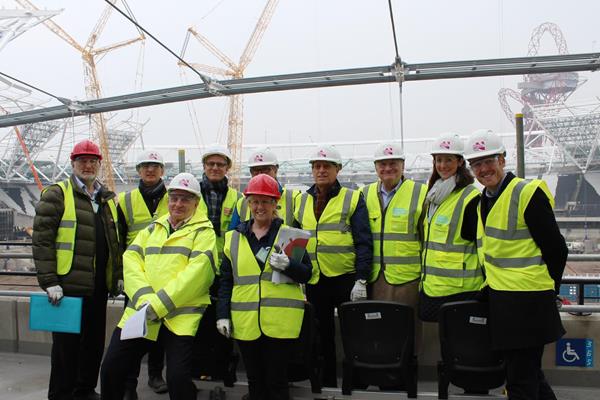 IAAF technical delegates at the London Olympic Stadium (Point Four One)