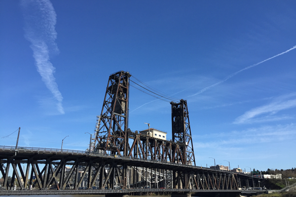 Steel Bridge Portland ()