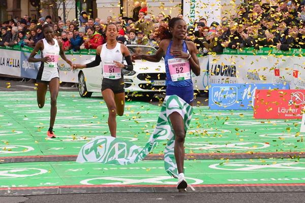 Margaret Chelimo Kipkemboi wins the BOclassic in Bolzano (Foto Mosna)