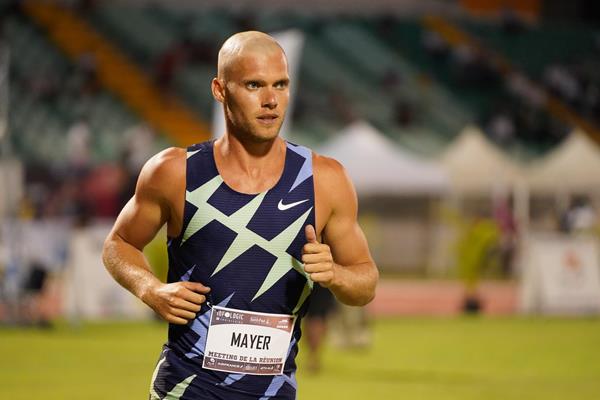 Kevin Mayer in action at the Meeting de la Reunion (Samuel Mak )