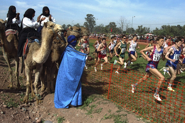 The 1998 World Cross Country Championships in Marrakech (Getty Images)
