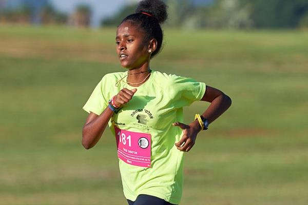 Arsema Kahsay of the Alley Runners Athletics Club (Alley Runners)
