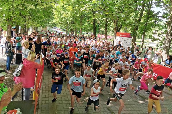 IAAF Kids Mile participants in Brest, Belarus (Organisers)
