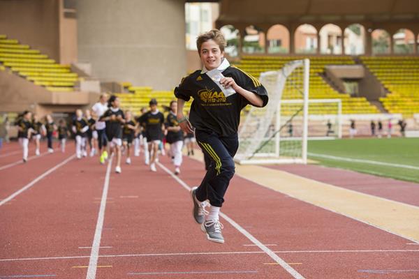 IAAF Kids Athletics programme in Monaco to mark the first ever International Day of Sport for Development and Peace (Philippe Fitte)