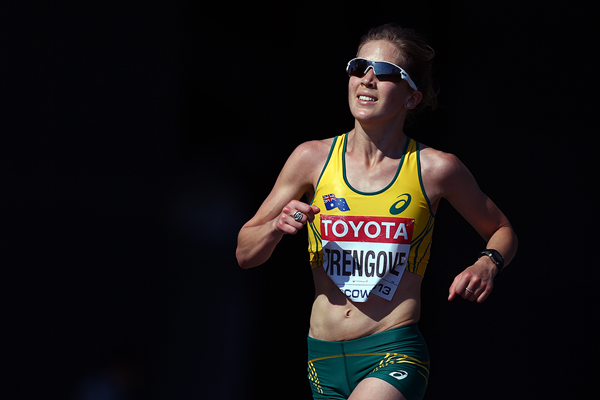 Australia's Jessica Trengove in the marathon (Getty Images)