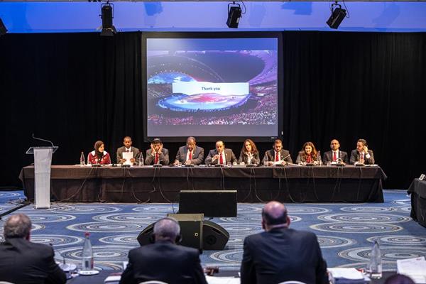 The Doha 2019 IAAF World Championships bid presentation (Philippe Fitte / IAAF)