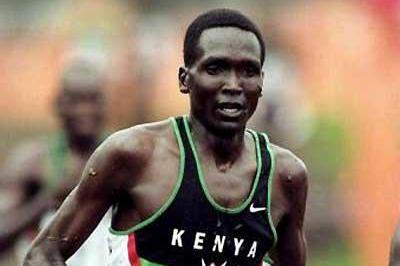 Paul Tergat at the 1999 IAAF World Cross Country Championships (Getty Images)