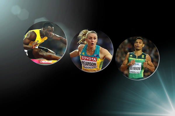 2017 World Athlete of the Year longlist nominees - sprints and hurdles (Getty Images)