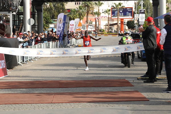 Kenneth Kiplagat Limo wins the Mersin Marathon (Organisers)
