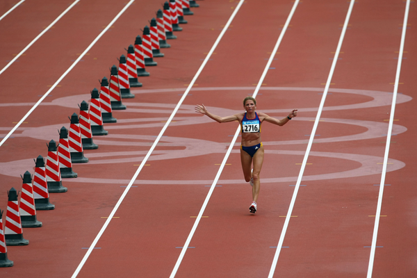 Constantina Dita at the Beijing Olympics ()