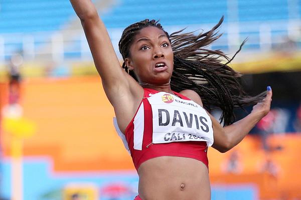 Tara Davis at the IAAF World Youth Championships, Cali 2015 (Getty Images)