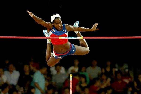 Yarisley Silva in the pole vault final at the IAAF World Championships, Beijing 2015 (Getty Images)