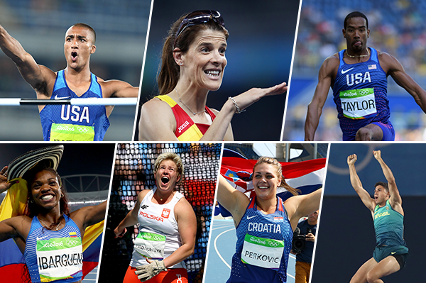 2016 World Athlete of the Year longlist nominees - field and combined events (Getty Images)