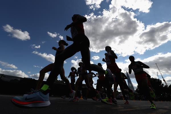 Marathon runners in action (Getty Images)