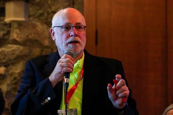 Long-time USA athletics official Bill Roe (Carlos Zayas)