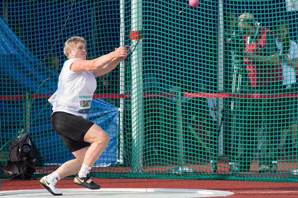 Anita Wlodarczyk registers another victory in Ostrava (Bob Ramsak)