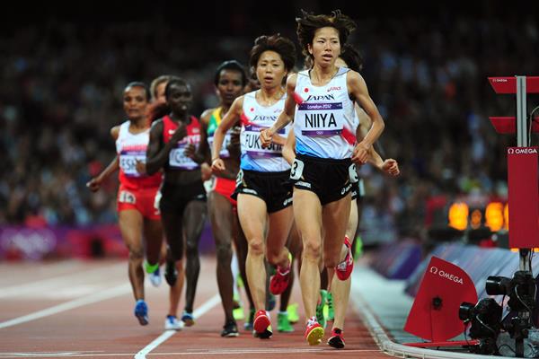 Hitomi Niiya in action at the London 2012 Olympic Games (Getty Images)
