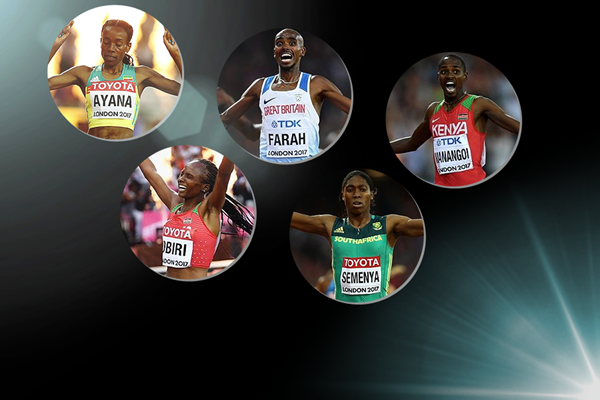2017 World Athlete of the Year longlist nominees - distance (Getty Images)